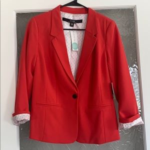 NWT Coral colored kinsmen blazer